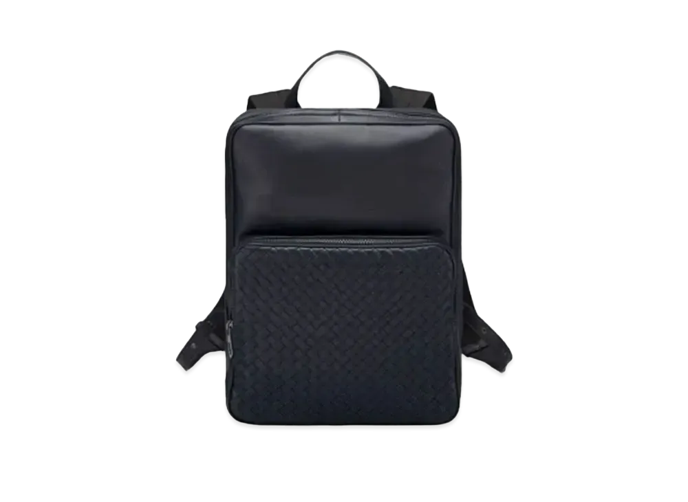 Bottega Veneta Lambskin Nappa Backpack "Tourmaline"