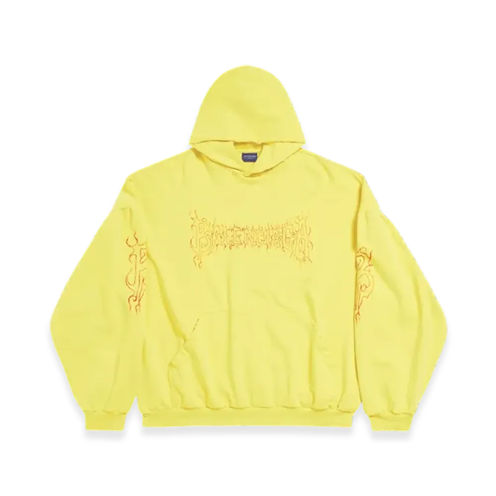 BALENCIAGA Darkwave Round Hoodie "Red"