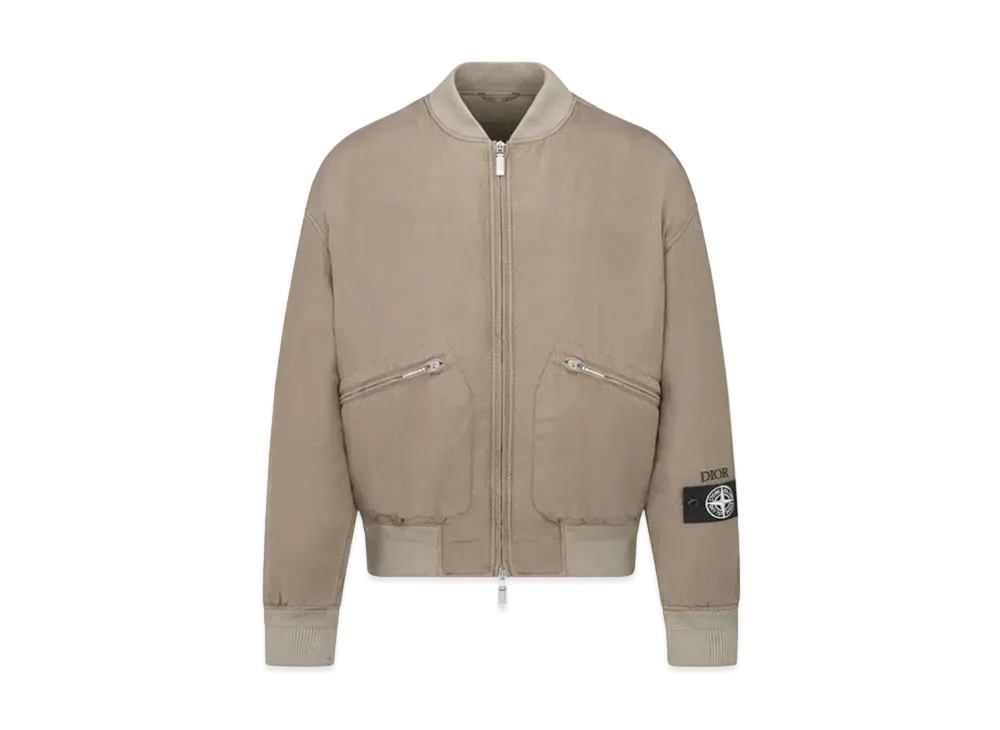 Dior x Stone Island Bomber Jacket "Brown"