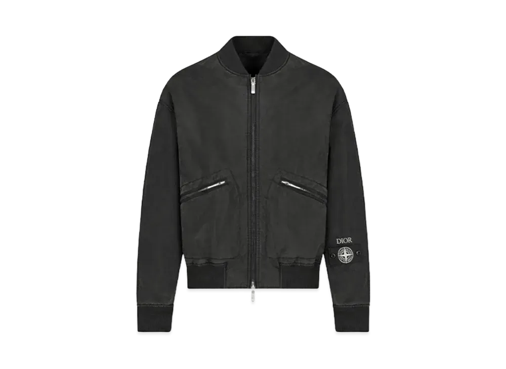 Dior x Stone Island Bomber Jacket "Black"