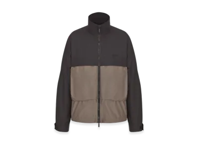 Dior Blouson Jacket Technical Silk "Black/Brown"