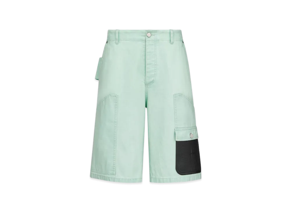 Dior x Stone Island Bermuda Shorts "Light Green"