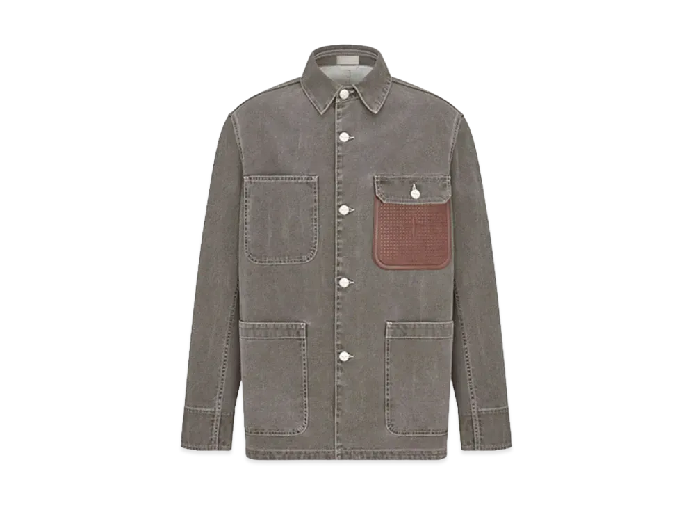 Dior x Stone Island Jacket Cotton Canvas "Black"