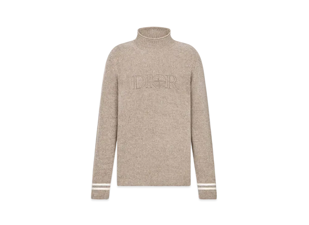 （New/残りわずか）DIOR x STONE  コラボ Tシャツ 今日特価】Dior x Stone Island 25SS Summer Dual-Cotton Tee-1