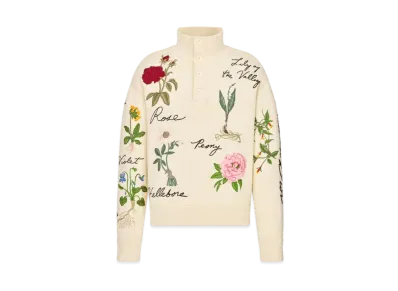 Dior Sweater Cotton Jersey "White"