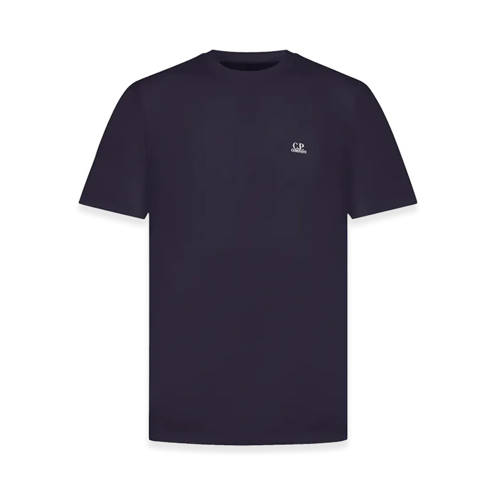 C.P. Company Short-Sleeved T-Shirt With Print "Blue"
