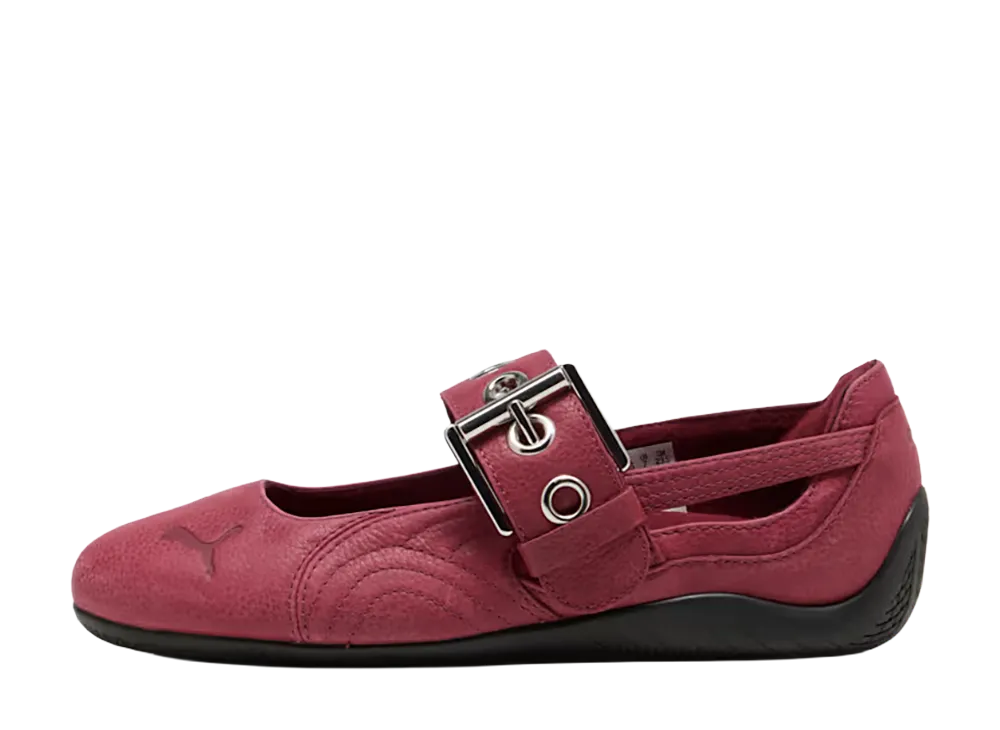Puma Women's Speedcat Ballet Dress Up "Garnet Glow/Puma Black"