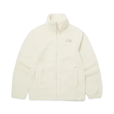 The North Face Comfy Alpha Fleece Zip Up "Cream"
