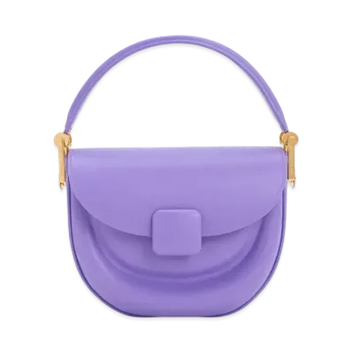 CHARLES & KEITH Core Moon Saddle Bag "Purple"