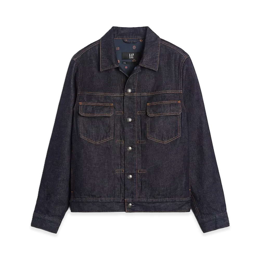 Gap x A.P.C. Lined Japanese Denim Jacket "Rinse Marais"