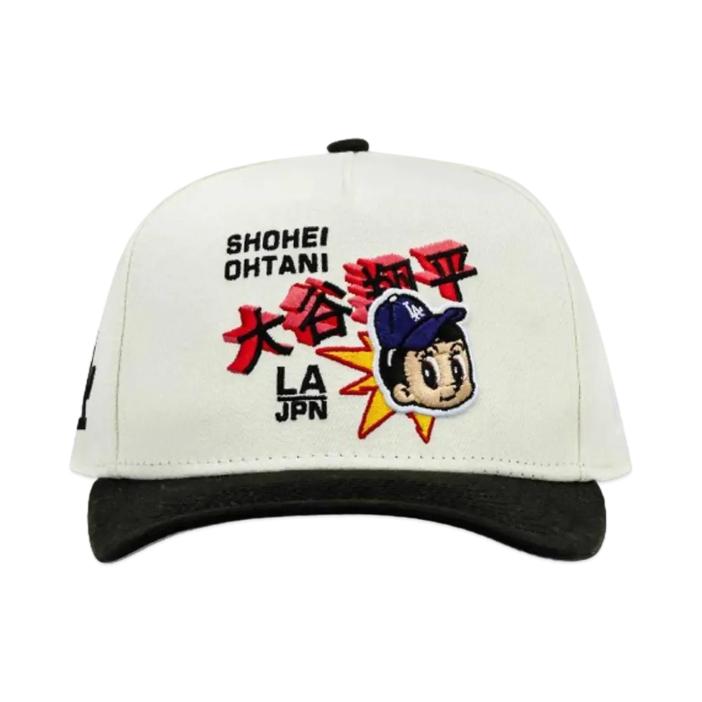 NEW ERA Shoe Palace Exclusive Los Angeles Dodgers Shohei Ohtani 950AF Snapback "Beige/Black"