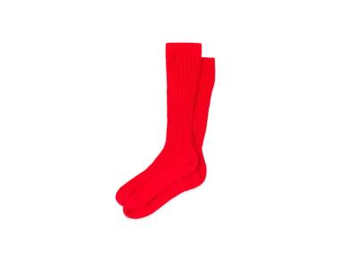 MIU MIU Cotton Socks "Red"