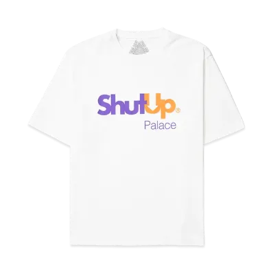PALACE Shut Up T-Shirt "White"