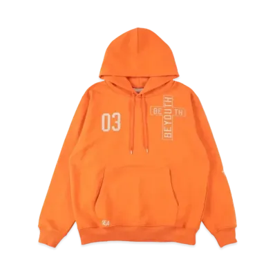 WIND AND SEA (BYT-CROSS) HOODIE "Orange"