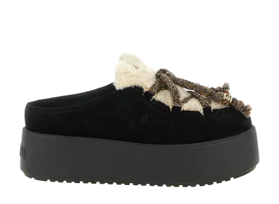 FENDI Women's Apres Chic Sabots "Black"