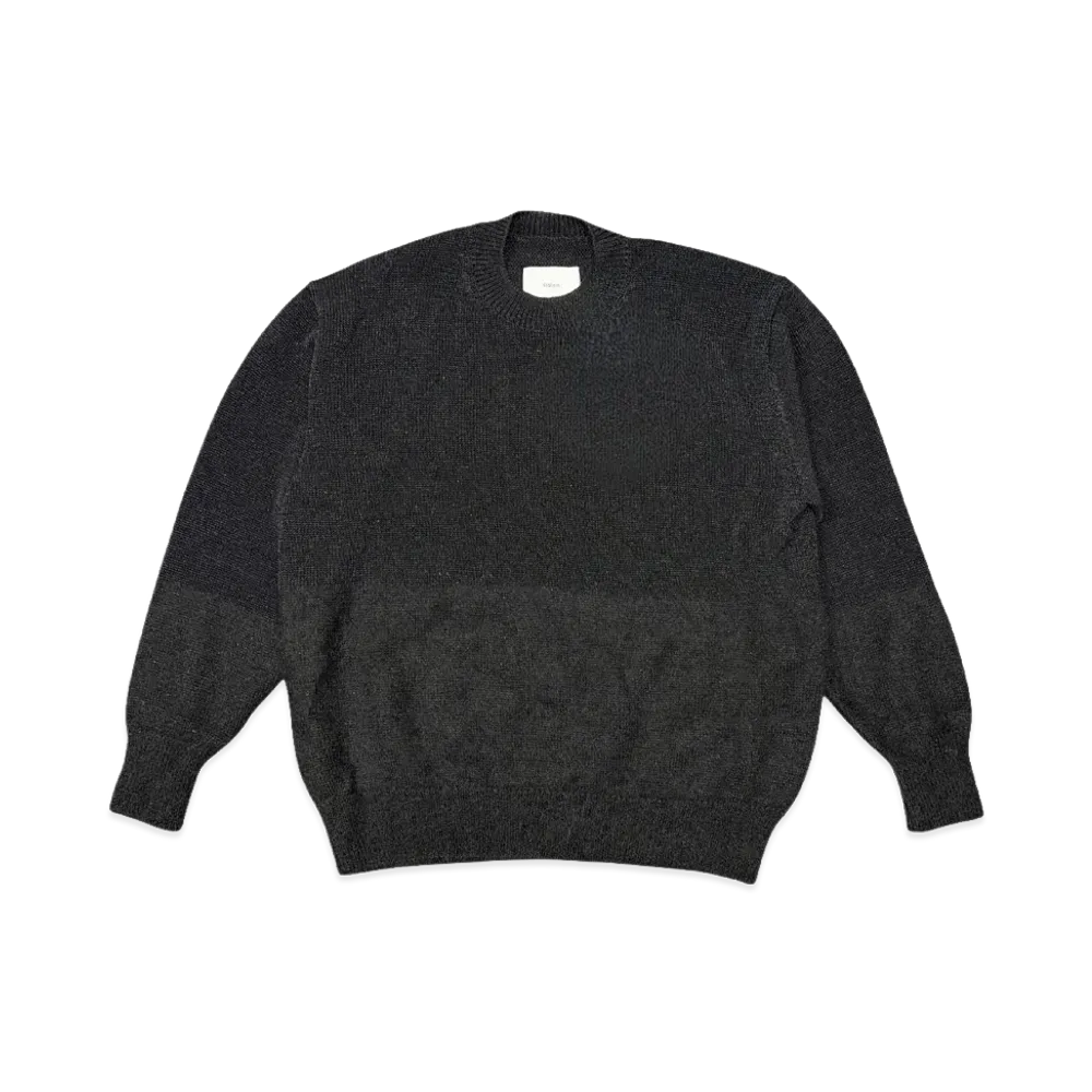 ssstein Mohair Glitter Knit Combination LS "Greige"