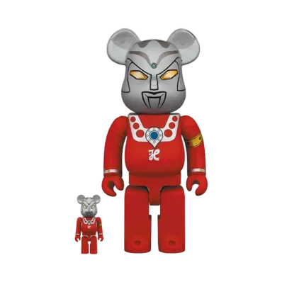 Bearbrick Ultraman Leo 100% & 400%