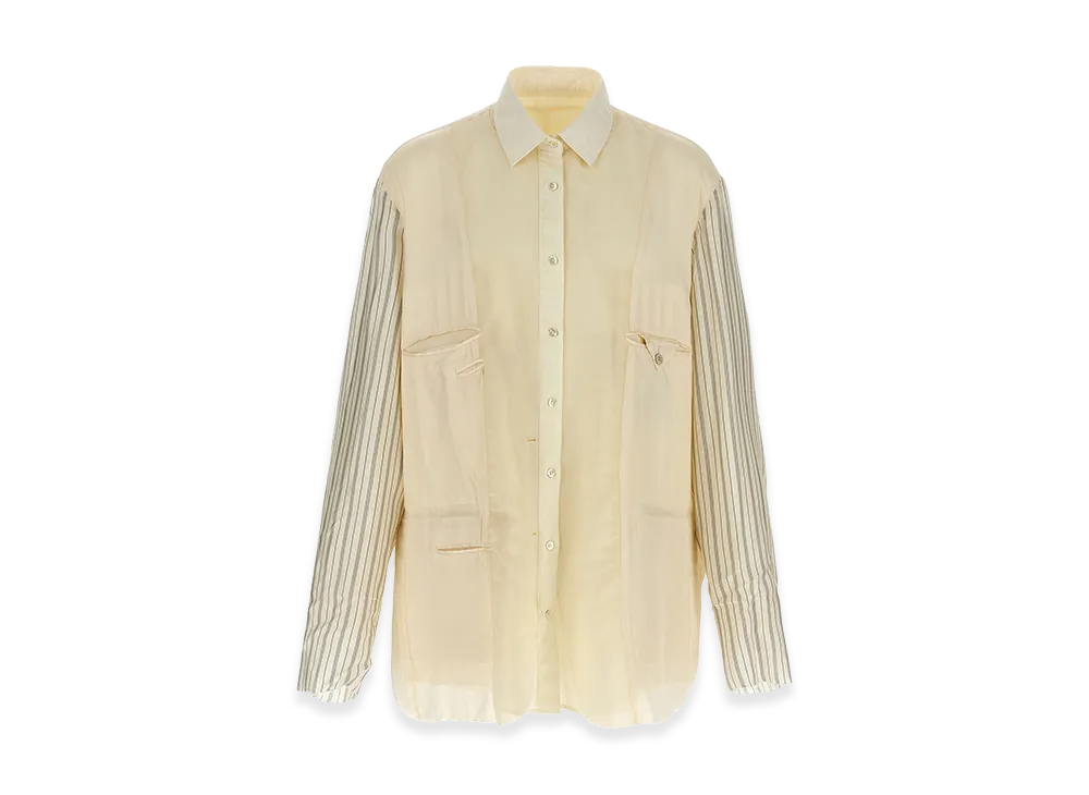 Maison Margiela Men's Anonymity Of The Lining Jacket "Ecru"