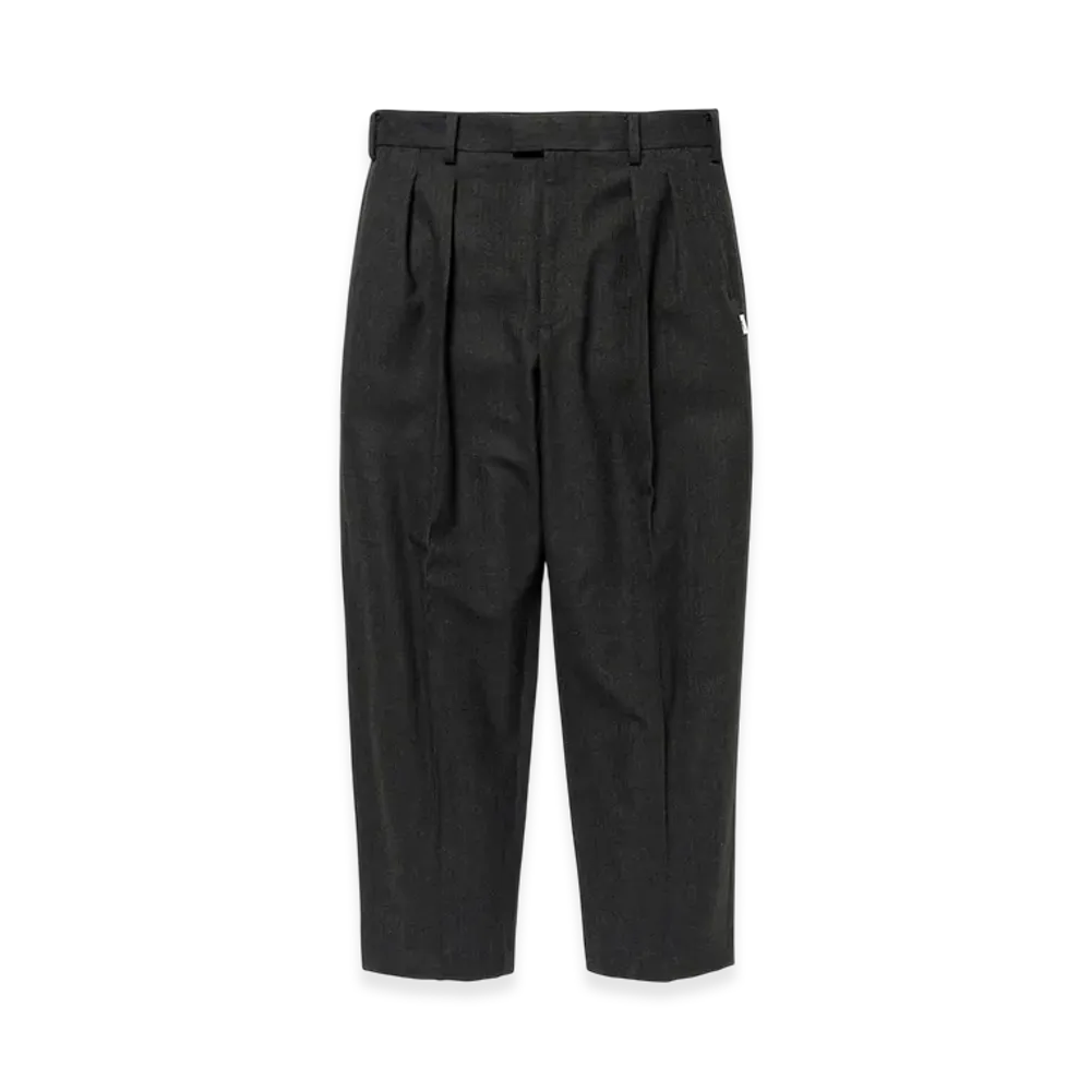 WTAPS TRDT1802 / Trousers / PLRY. Herringbone "Charcoal"