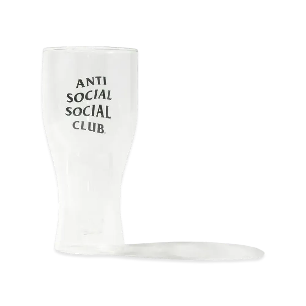 ANTI SOCIAL SOCIAL CLUB Inside Out Upside Down - Mug "Clear"