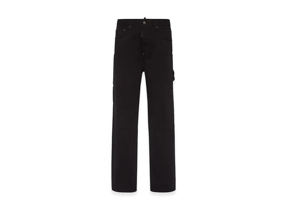 DSQUARED2 Straight-Leg Cargo Pants "Black"