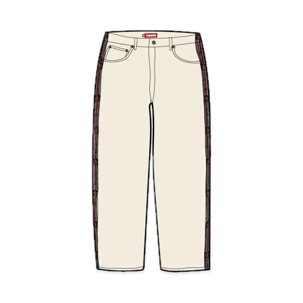 Supreme Snap-Off Baggy Jean "Natural"
