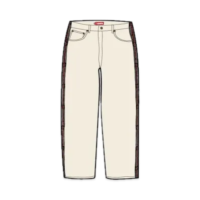 Supreme Snap-Off Baggy Jean "Natural"