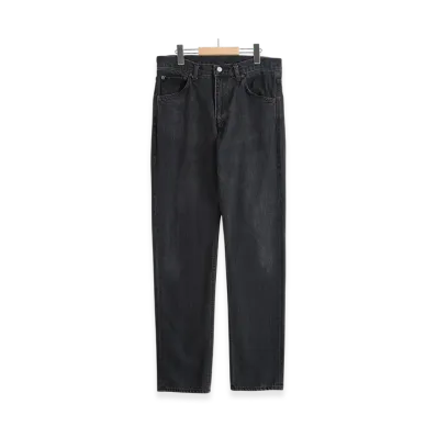 COMOLI Denim 5-Pocket Pants "Fade Black"