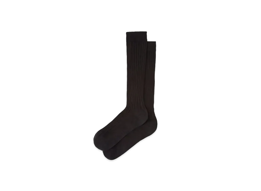 MIU MIU Cotton Socks "Black"