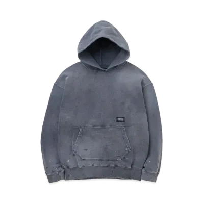 NEIGHBORHOOD Damage Sweatparka LS "Gray"