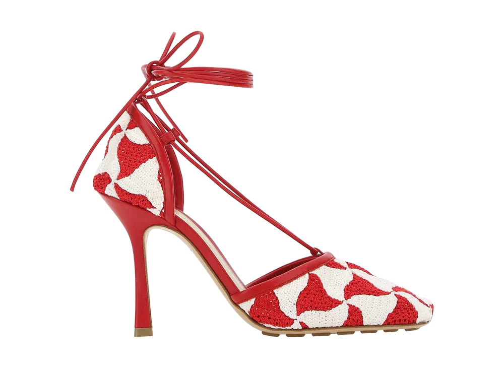 Bottega Veneta Women's Two-Tone Stretch Crochet Sandals "Multicoloured"