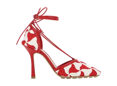 Bottega Veneta Women's Two-Tone Stretch Crochet Sandals "Multicoloured"