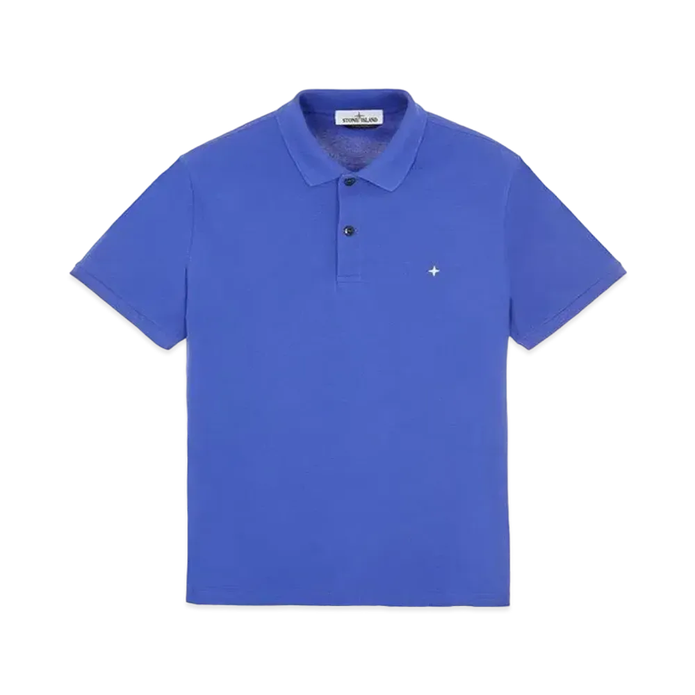 Stone Island 21717 STRETCH COTTON PIQUE_SLIM FIT "Periwinkle"