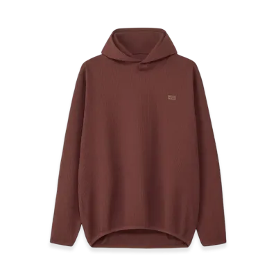 The North Face Enride Waffle Hoodie "Sequoia Red"