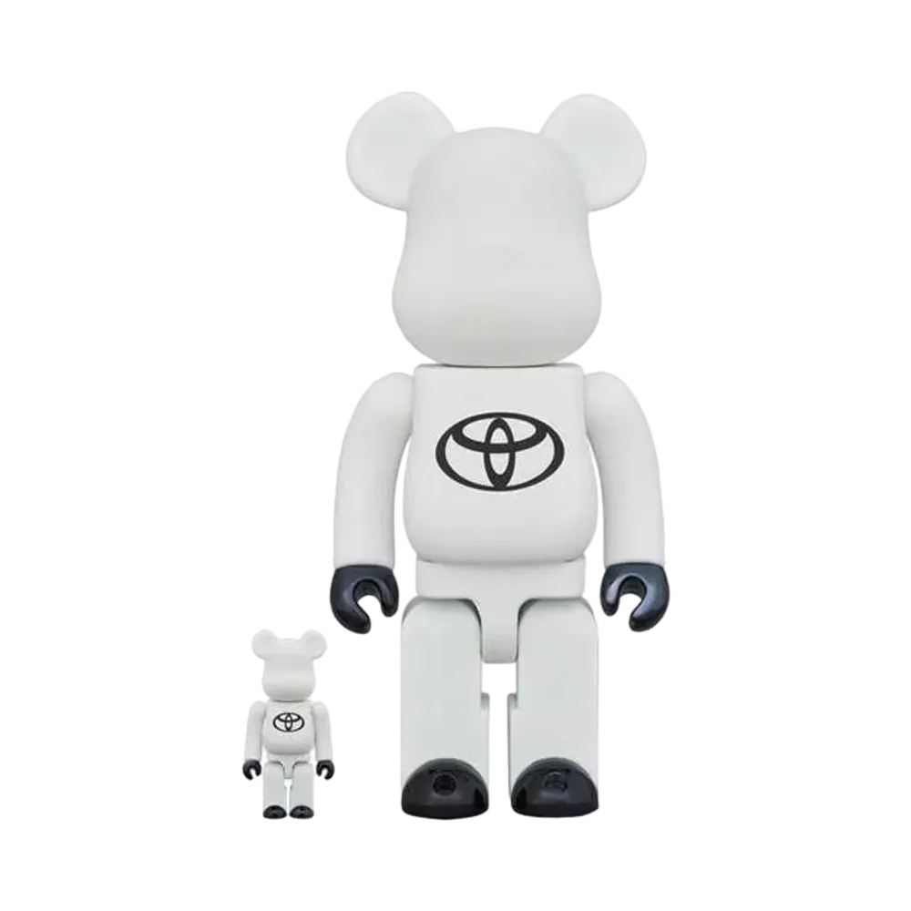 Bearbrick TOYOTA “Drive Your Teenage Dreams.” WHITE Ver. 100% & 400%