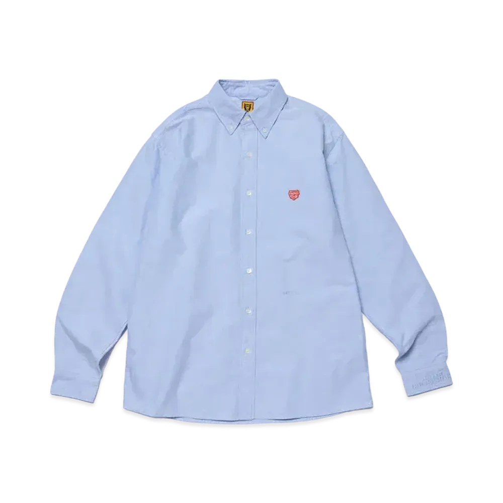 HUMAN MADE Oxford B.D L/S Shirt "Blue"
