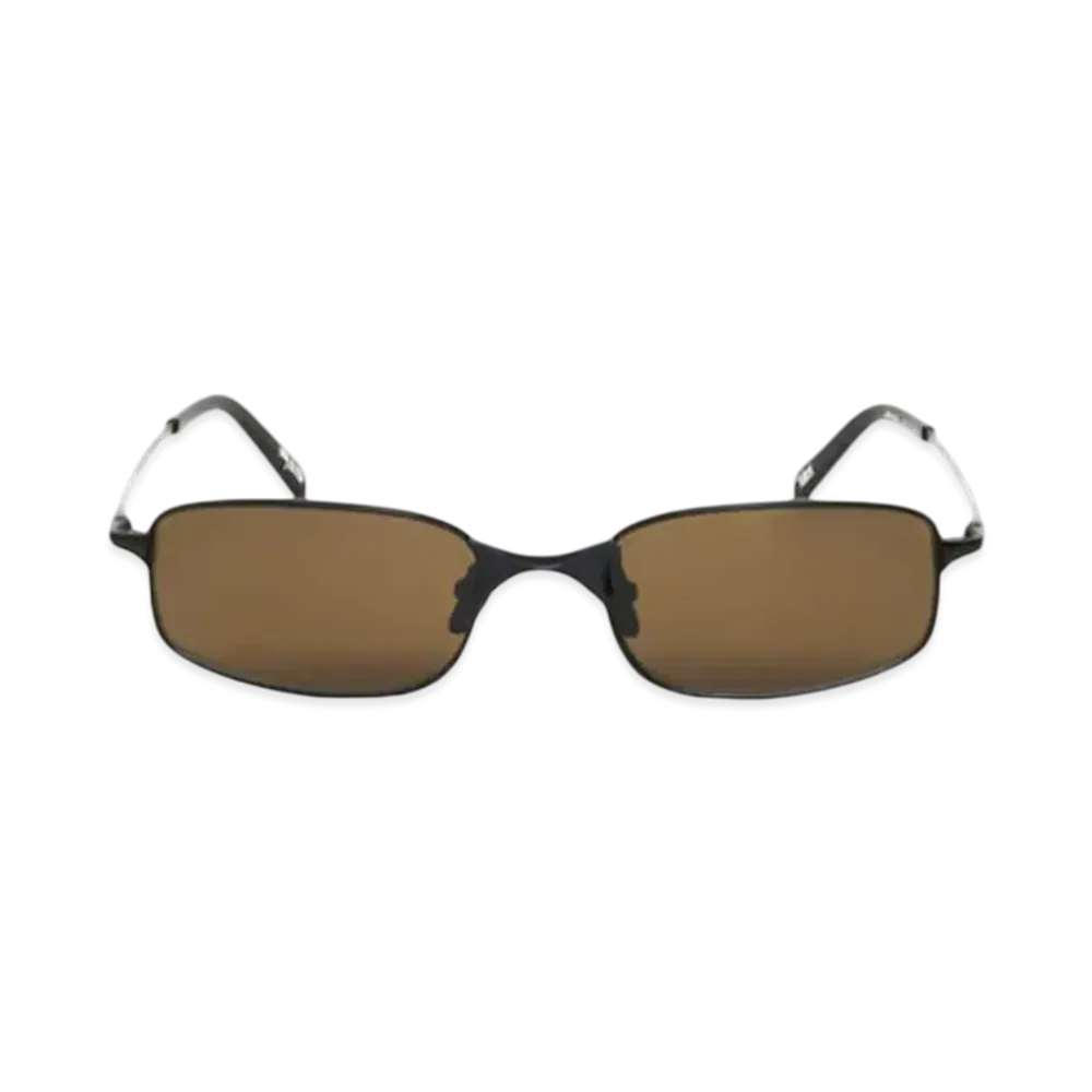 Stussy Simon Sunglasses "Matte Black/Brown Lens"
