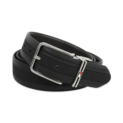 TOMMY HILFIGER 42/105 Leather Belt "Black/Brown"