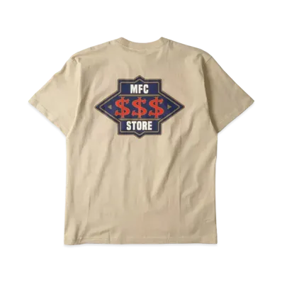 MFC STORE Dollar Logo S/S Tee "Beige"