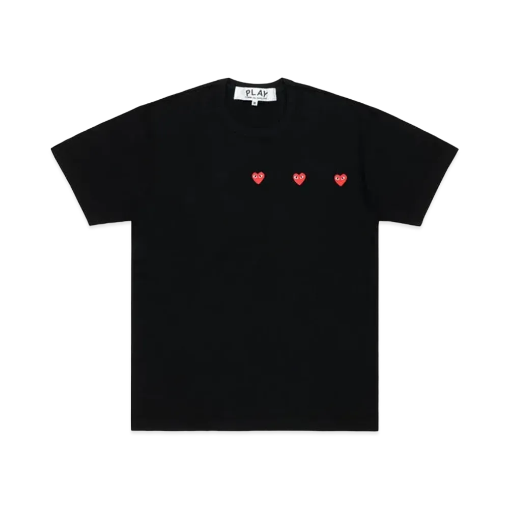 PLAY COMME des GARCONS AX-T337-051 "Black"