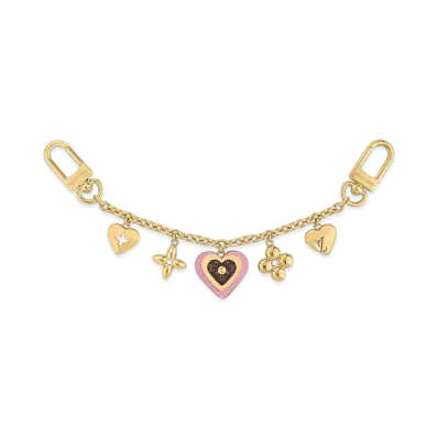 Louis Vuitton My Heart Bag Chain Monogram Flowers "Dore"