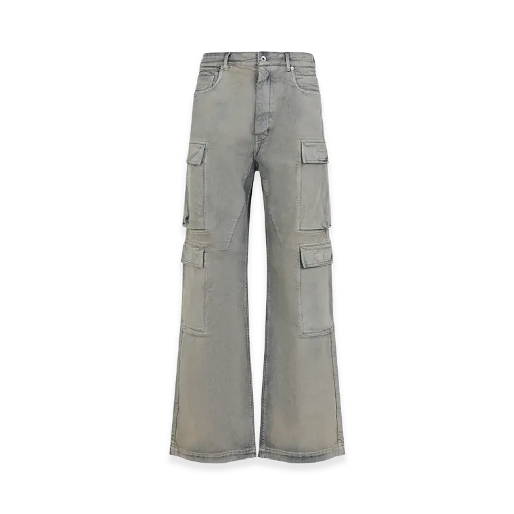 Rick Owens DRKSHDW 'double Cargo' Jeans "Light Blue"