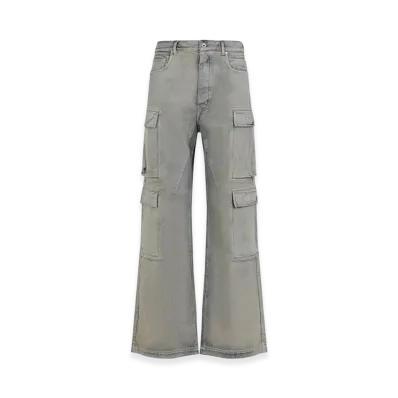 Rick Owens DRKSHDW 'double Cargo' Jeans "Light Blue"