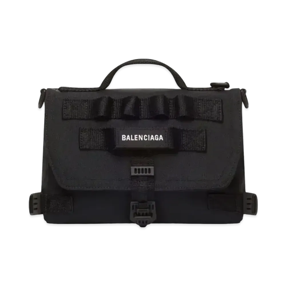BALENCIAGA Army Messenger Bag "Black"