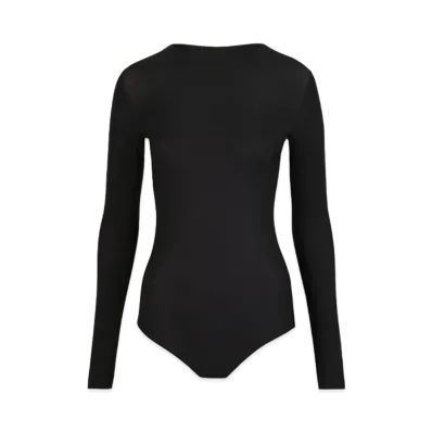 Maison Margiela Women's Technical Jersey Bodysuit "Black"