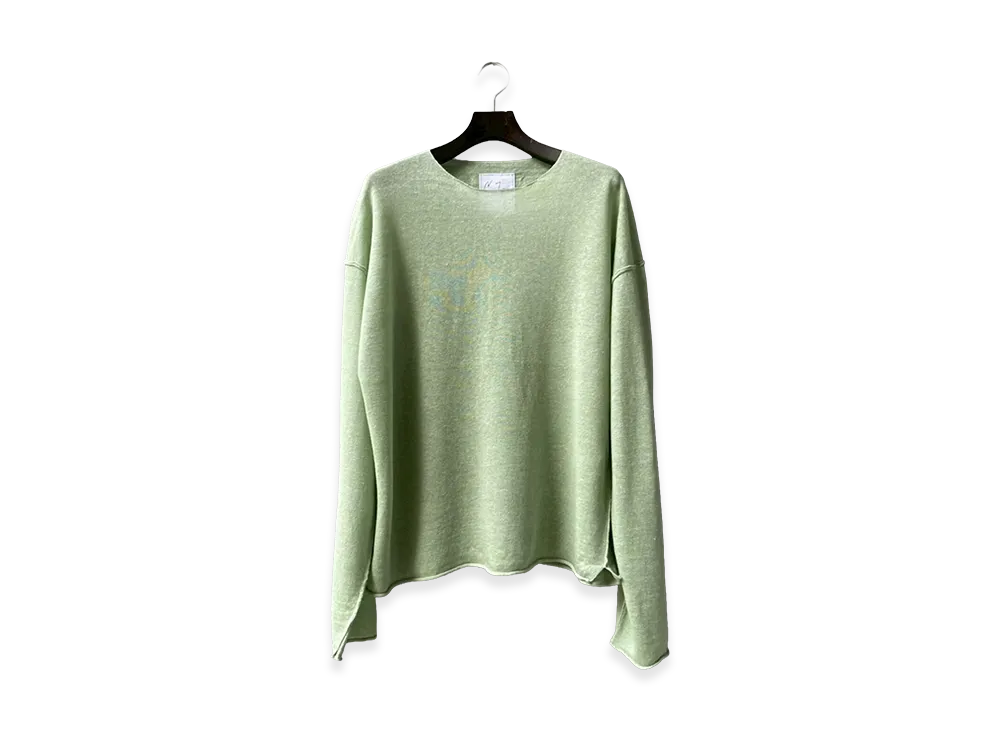 ANCELLM x GARDEN Inside-Cut Linen Knit EX / ANC-GRD-KN01 "Mint"