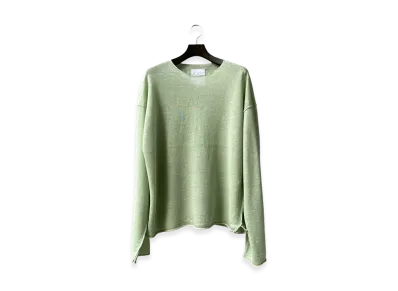 ANCELLM x GARDEN Inside-Cut Linen Knit EX / ANC-GRD-KN01 "Mint"