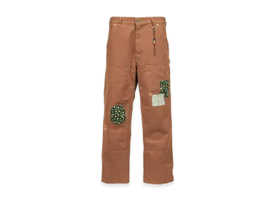 SWJP x mastermind JAPAN DK Carpenter Pants "Brown"