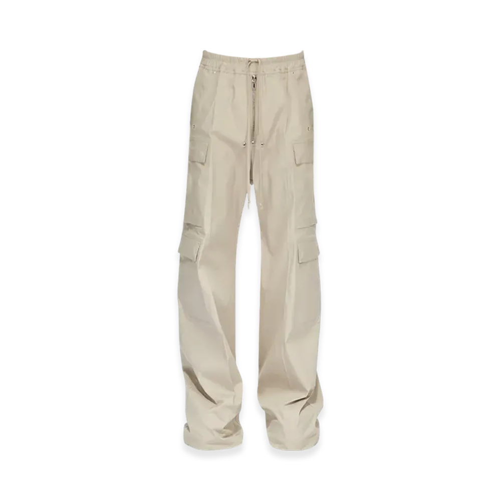 Rick Owens Porterville Cargobelas in Heavy Cotton Poplin "Pearl"