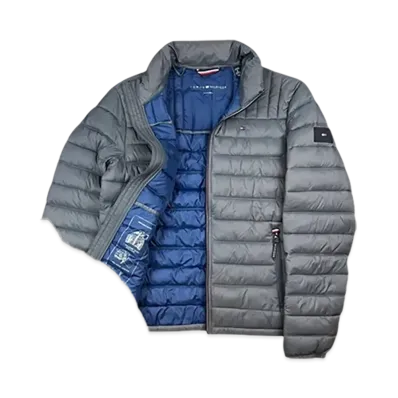 TOMMY HILFIGER Packable Jacket "Chacoal"
